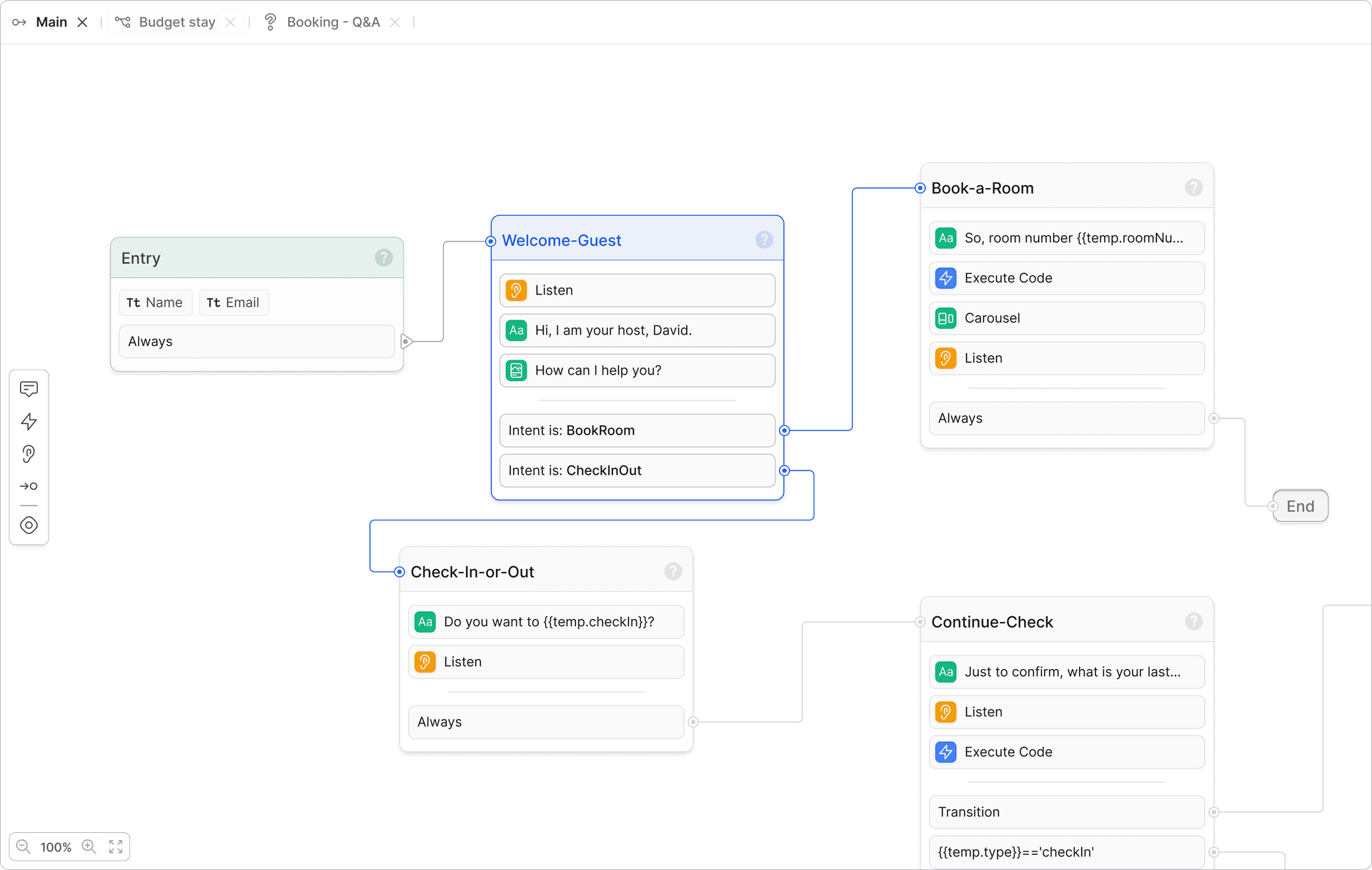 Botpress screenshot