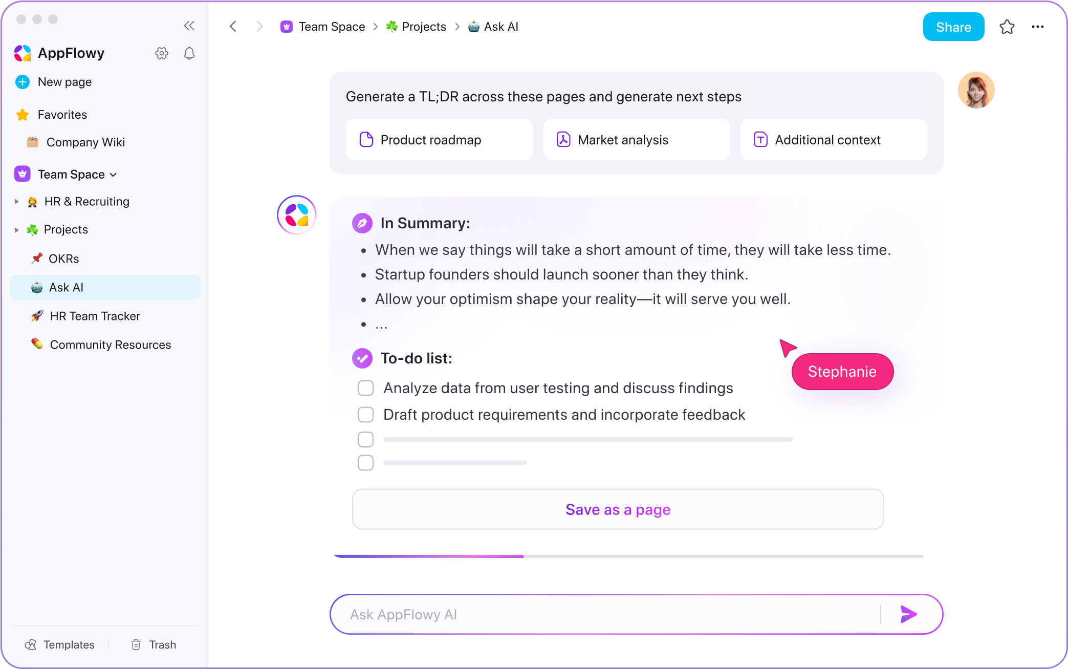 AppFlowy fully managed open source service | OctaByte.io screenshot