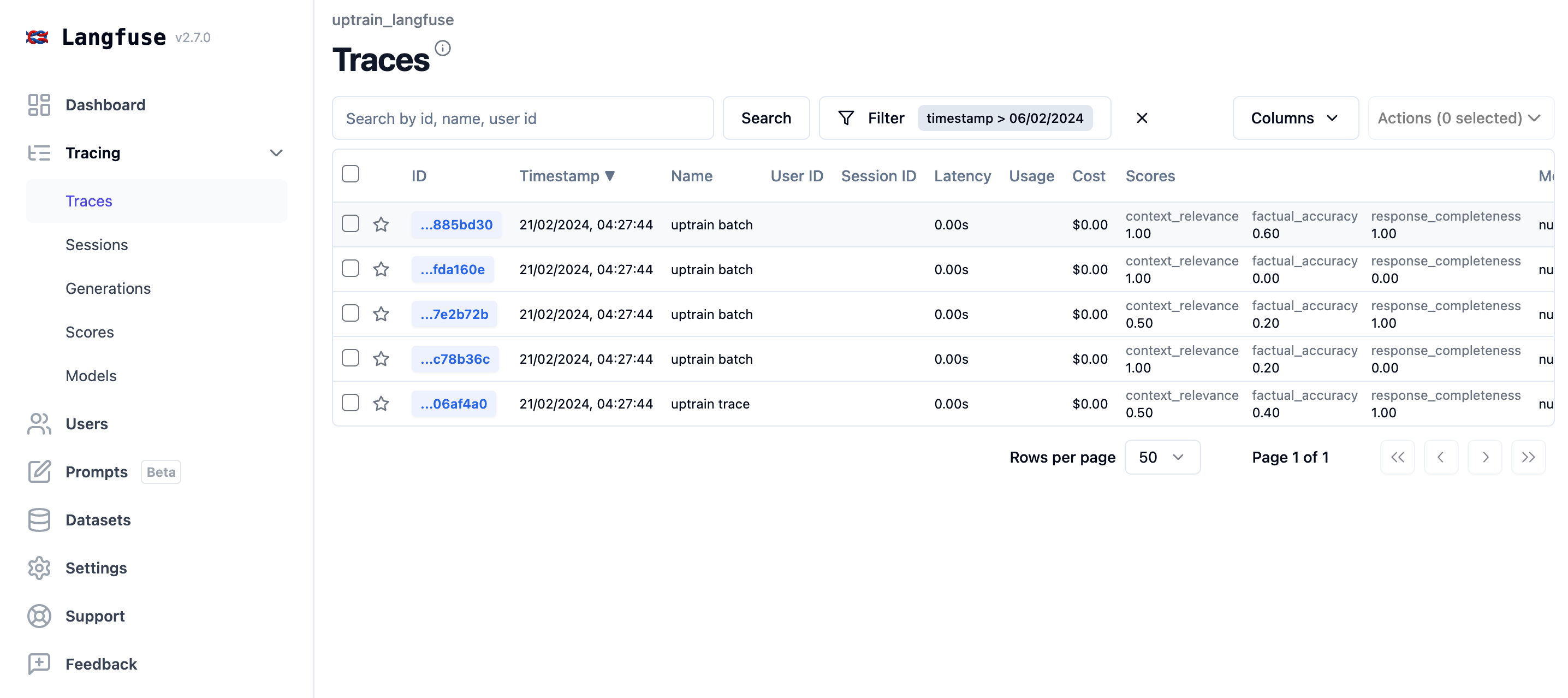 Langfuse fully managed open source service | OctaByte.io screenshot