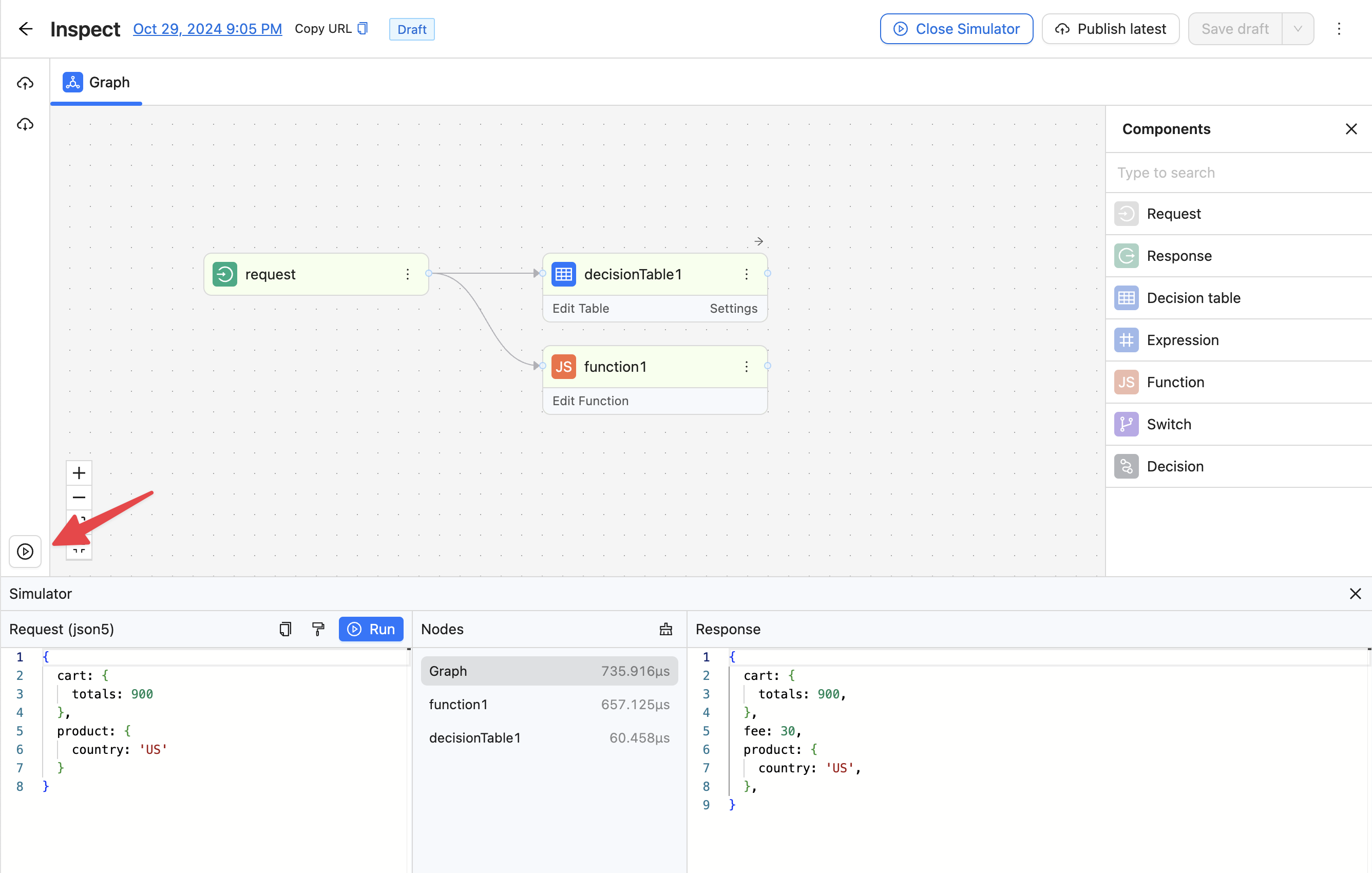 GoRules fully managed open source service | OctaByte.io screenshot