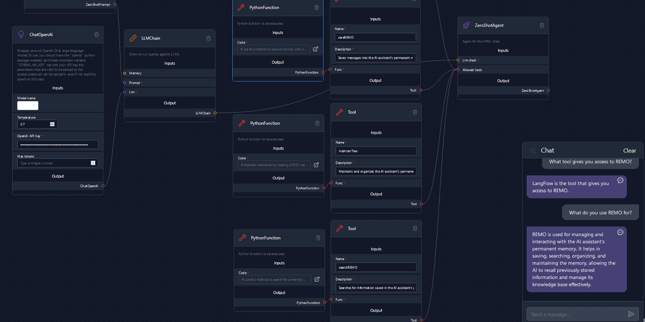 Langflow fully managed open source service | OctaByte.io screenshot