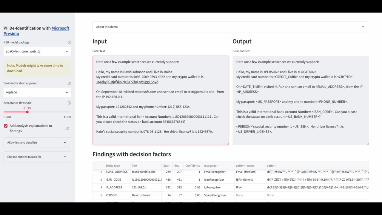 Presidio fully managed open source service | OctaByte.io screenshot