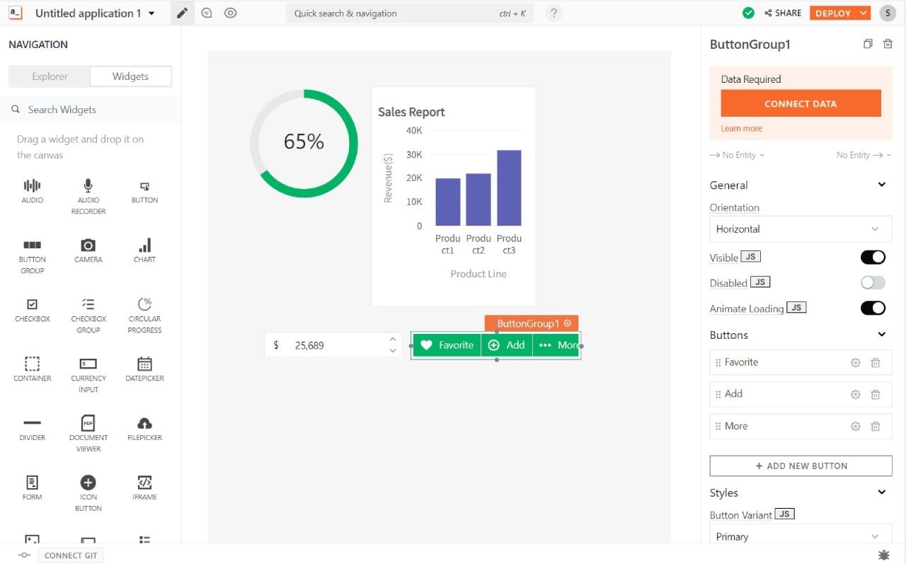 Appsmith fully managed open source service | OctaByte.io screenshot