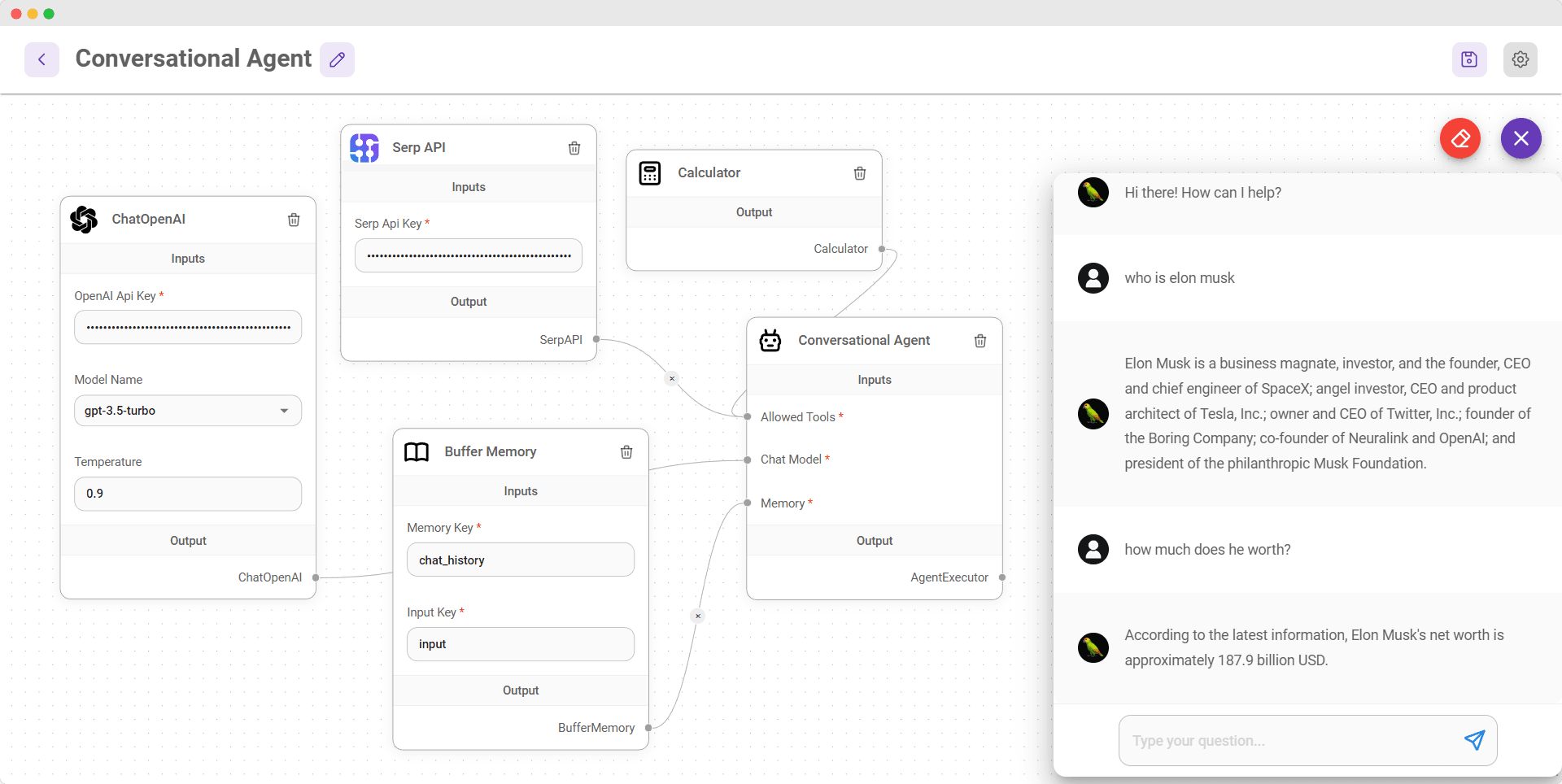 FlowiseAI screenshot